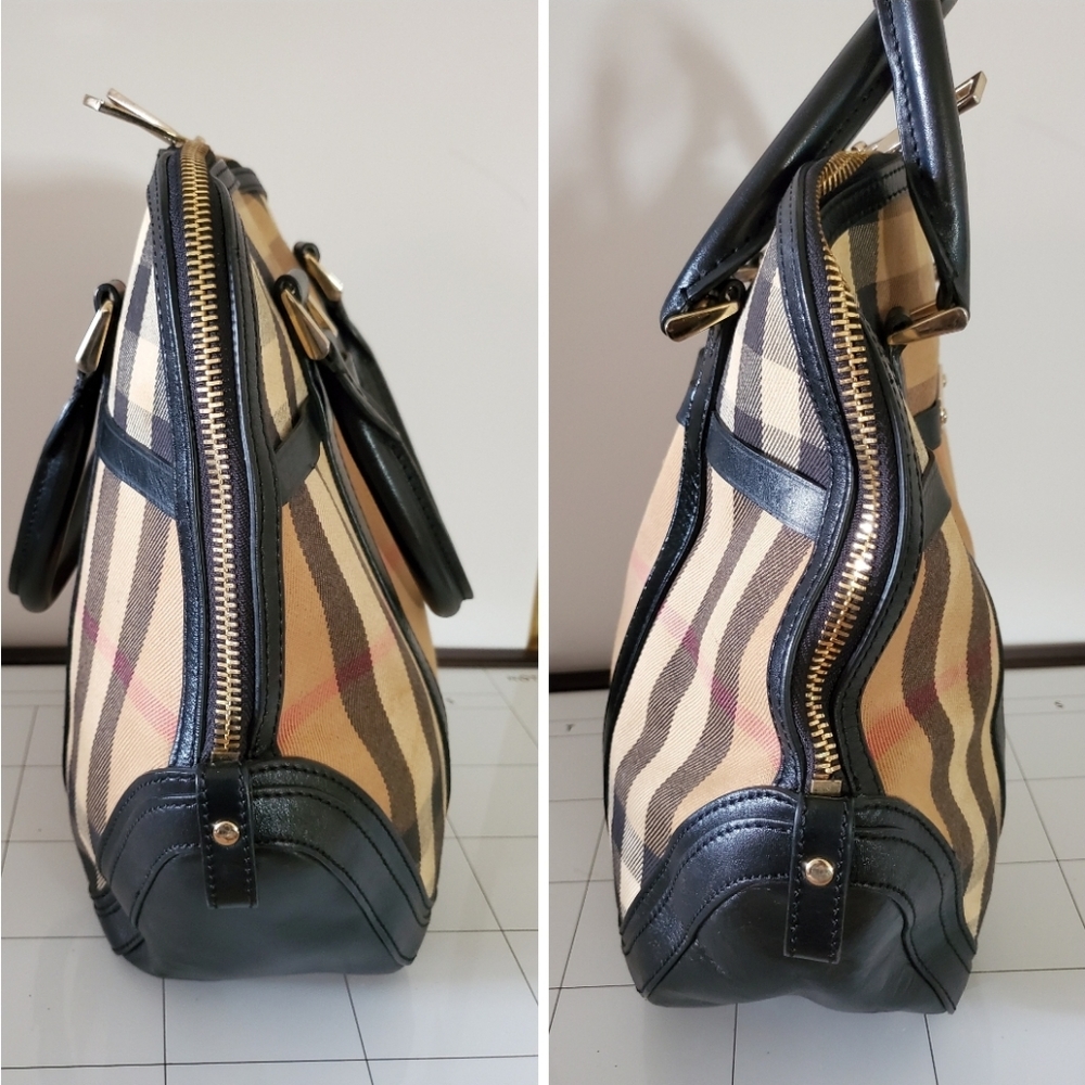 BURBERRY House Check' Bowling Bag - Picture 16 of 16